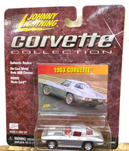 Load image into Gallery viewer, 1963 Corvette (Silver) - Johnny Lightning - Corvette Collection