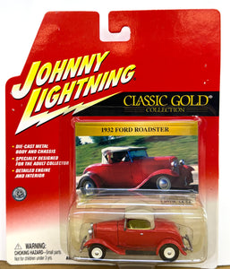 1932 Ford Roadster Johnny Lightning Classic Gold 404-15