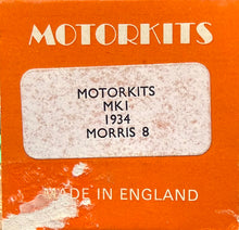 Load image into Gallery viewer, 1934 Morris 8 1/43 White Metal Kit by Motorkits Made in England