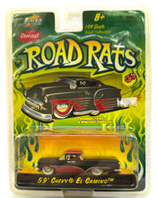 Load image into Gallery viewer, 1959 CHEVY EL CAMINO "Rad Rod" 1/64 DIECAST "ROAD RATS"