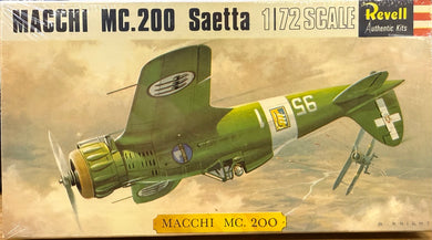 Macchi MC.200 Saetta, 1/72 1966 ISSUE
