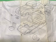Load image into Gallery viewer, 1950 Healey Elliott Saloon. 1/43 White Metal Kit, Made in England