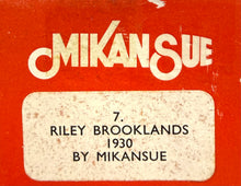 Load image into Gallery viewer, 1930 Riley Brooklands. 1/43 White Metal Kit, Made in England