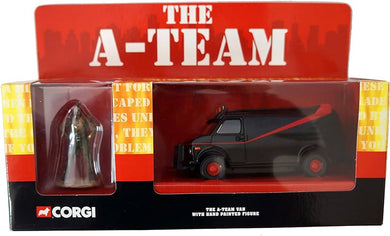 A Team Van with Hand Painted Mr. T Action Figure 1/36