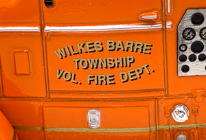 Seagrave 70th Anniversary Pumper WILKES-BARRRE TOWNSHIP PA 1/50