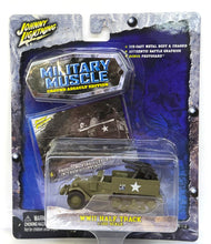 Load image into Gallery viewer, WWII HALF TRACK 1/100 Johnny Lightning "Military Muscle"