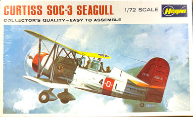 Curtiss SOC-3 Seagull 1/72 1972 ISSUE