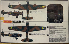 Load image into Gallery viewer, Wellesley Mk.I  1/72 1979 Issue