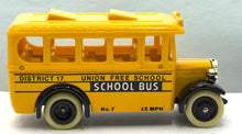 Load image into Gallery viewer, 1935 Dennis Single D. Coach "Union Free School Bus " 1/100 Made in England