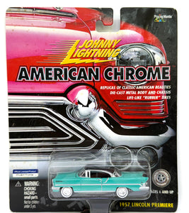 1957 Lincoln Premiere, 1/64 (Blue) Johnny Lightning 