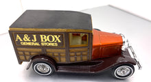 Load image into Gallery viewer, 1930 Model A Ford 1/40, A &amp; J Box