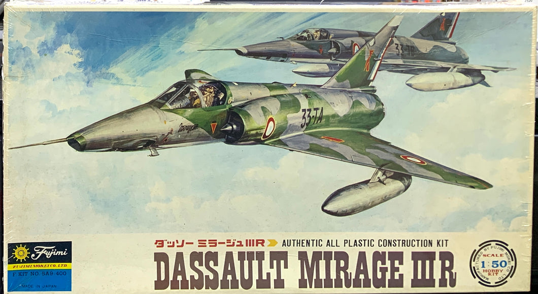 Dassault Mirage III R 1968 ISSUE (original 1/50th scale kit)