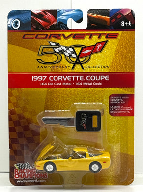 1997 Corvette by Racing Champions 50th Corvette Anniversary Collection