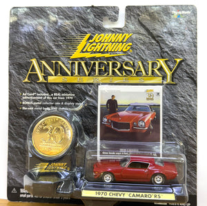 1970 Chevy Camaro RS Johnny Lightning 30th Anniversary Series
