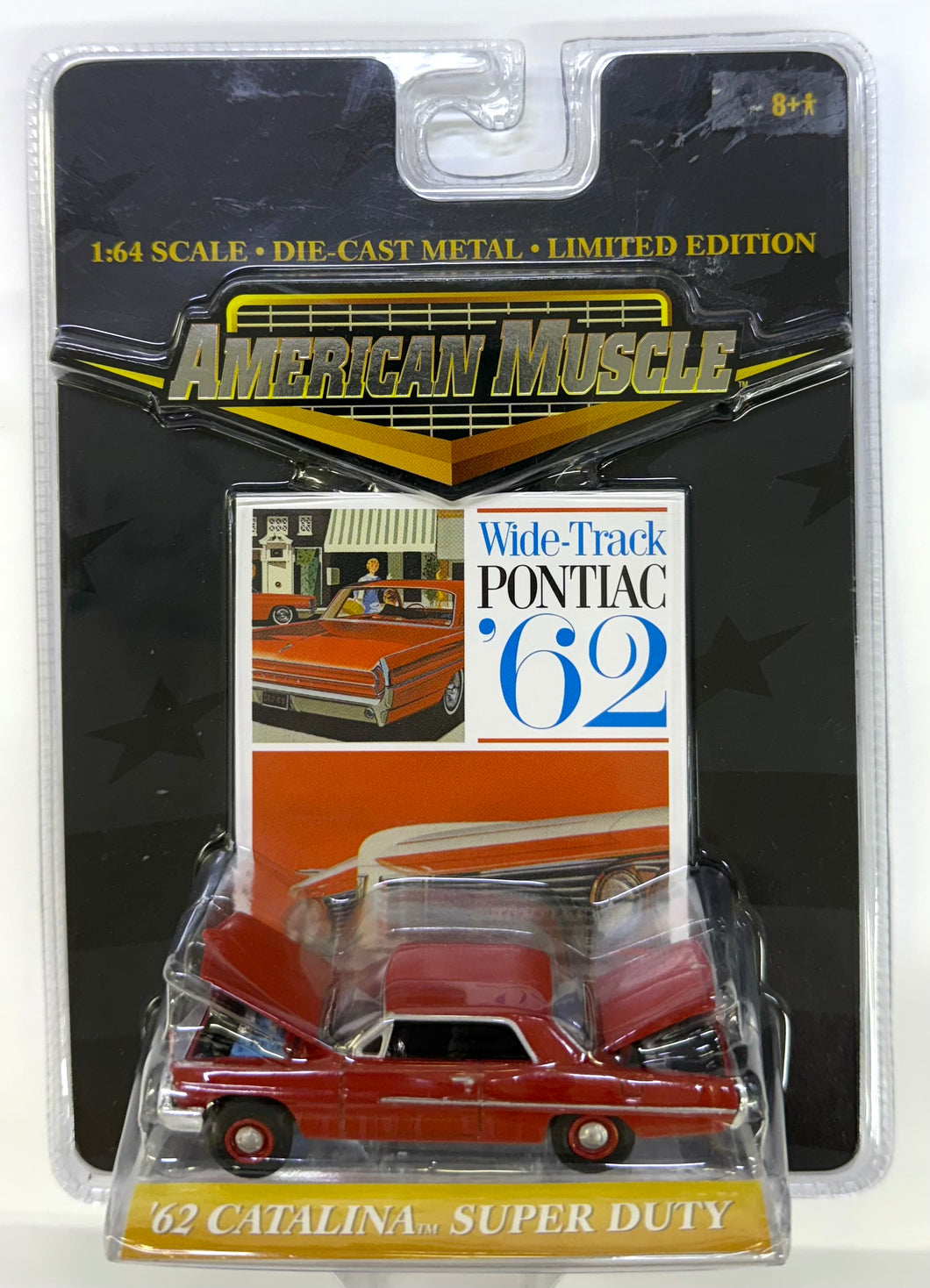 1962 Catalina Super Duty 1/64 (Red) American Muscle by Ertl Collectibles