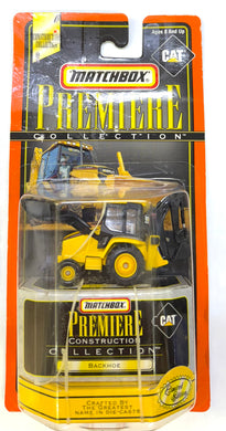 BACKHOE Matchbox Premiere Collection Construction Collection