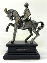 Load image into Gallery viewer, Knight on Horseback in 16th Century Italian Armor made by Medio Evo