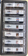 Load image into Gallery viewer, PEARL HARBOR BATTLESHIP ROW** 7-Car Set N Scale