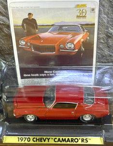 1970 Chevy Camaro RS Johnny Lightning 30th Anniversary Series