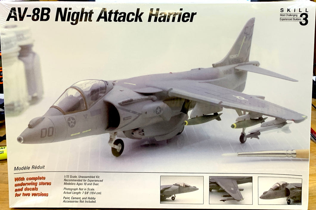 AV-8B Night Attack Harrier 1/72 1991 ISSUE