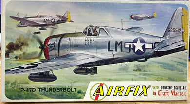 P-47D Thunderbolt, 1/72 1967 ISSUE