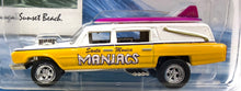 Load image into Gallery viewer, 1966 Cadillac Hearse "Santa Monica Maniacs" Johnny Lightning Surf Rods