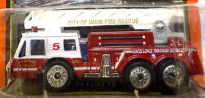 MIAMI EXTENDING LADDER TRUCK Matchbox Premiere Collection Fire Collection