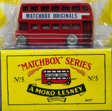 Load image into Gallery viewer, Matchbox Originals Authentic Recreations "No.5 The London Bus