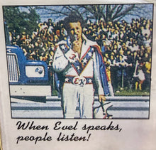 Load image into Gallery viewer, EVEL KNIEVEL Harley-Davidson XR-750 1/64 scale Snapshot "When Evel Speaks, people listen"