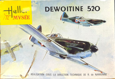 Dewoitine 520, 1/72 1974 ISSUE