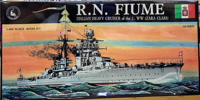 R.N. Fiume Italian Heavy Cruiser of the 2nd WW (Zara Class) 1/400