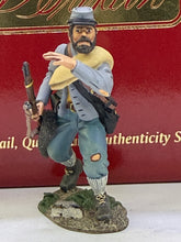 Load image into Gallery viewer, Stonewall Brigade - 5th Virginia Infantry Advancing Set #1 - 3-piece 54mm metal figures