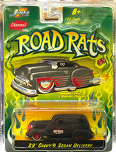 Load image into Gallery viewer, 1939 CHEVY SEDAN DELIVERY "Jacks Hotrods Since 1989" 1/64 DIECAST "ROAD RATS"