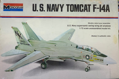 U.S. Navy Tomcat F-14A 1/72 1975 ISSUE