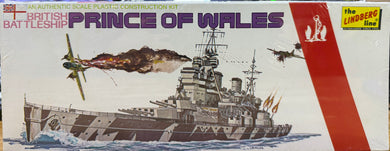 British Battleship Prince of Wales, 1/750 1974 ISSUE