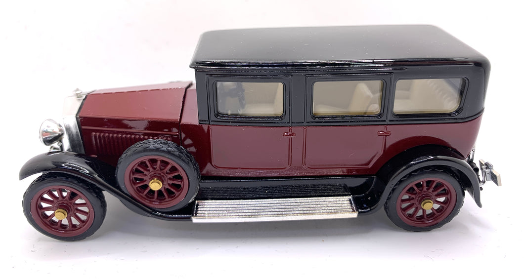 FIAT TIPO 519 S LIMOUSINE MAROON/BLACK 1926-29 1/43