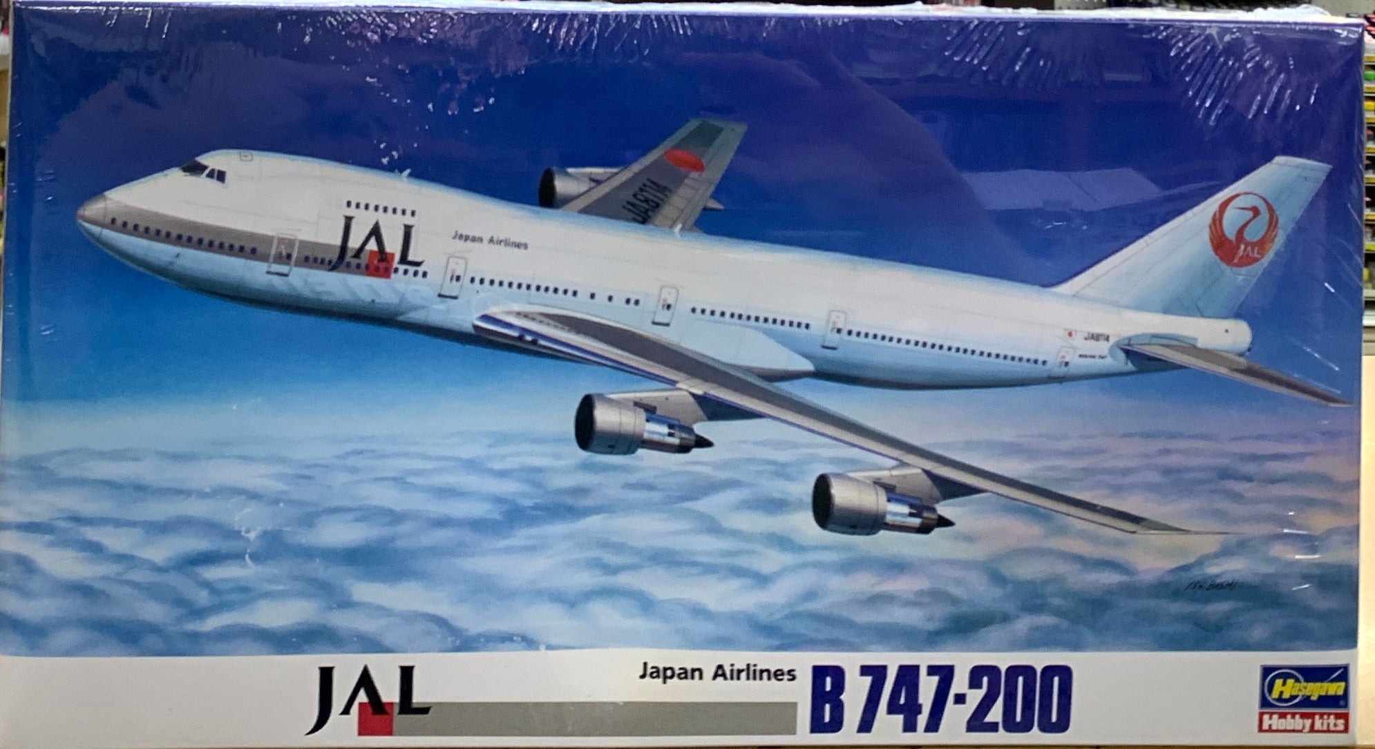 JAL Japan Airlines Boeing 747-447 JA8922 With Stand JFox