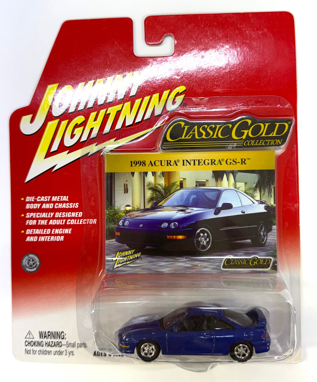1998 Acura Integra GS-R -Johnny Lightning Classic Gold Collection