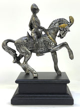 Load image into Gallery viewer, Knight on Horseback in 16th Century Italian Armor made by Medio Evo