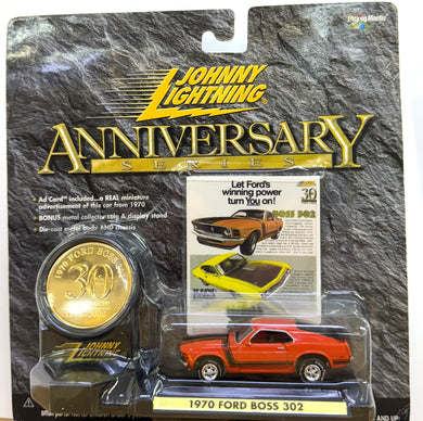 1970 Ford Boss 302 Johnny Lightning 30th Anniversary Series