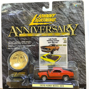 1970 Ford Boss 302 Johnny Lightning 30th Anniversary Series