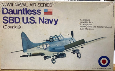 U.S. Navy Douglas SBD Dauntless, 1/72 1973 ISSUE