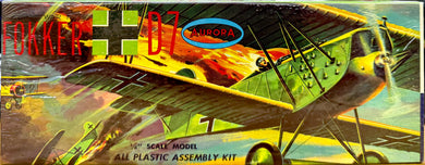 Fokker D-7, 1/48 1958 ISSUE