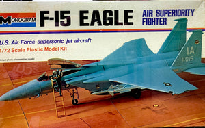 F-15 Eagle Air Superiority Fighter, 1/72 1974 ISSUE