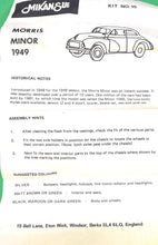 Load image into Gallery viewer, 1949 Morris Minor Series MM. 1/43 White Metal Kit, Made in England