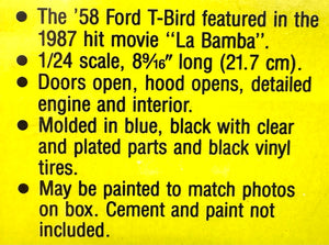 T-Bird 58' La Bamba Rockin Rods 1/25