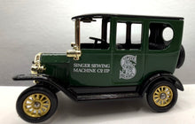 Load image into Gallery viewer, 1920 Ford Model T Car 1/64 "Singer Sewing Machine Co." Made in England