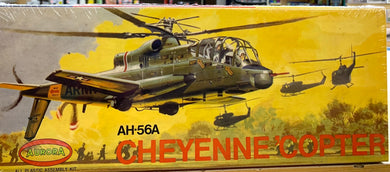 AH-56A Cheyenne 'Copter, 1/72 1968 ISSUE