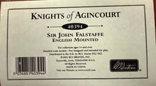 Load image into Gallery viewer, Sir John Falstaffe English Mounted