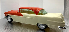Load image into Gallery viewer, 1956 Pontiac 4 Door H/T Sun Beige / Bolero Red 1/24 Promo